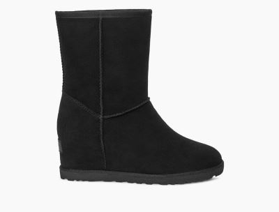 UGG Classic Short Womens Boots Black - AU 836CQ